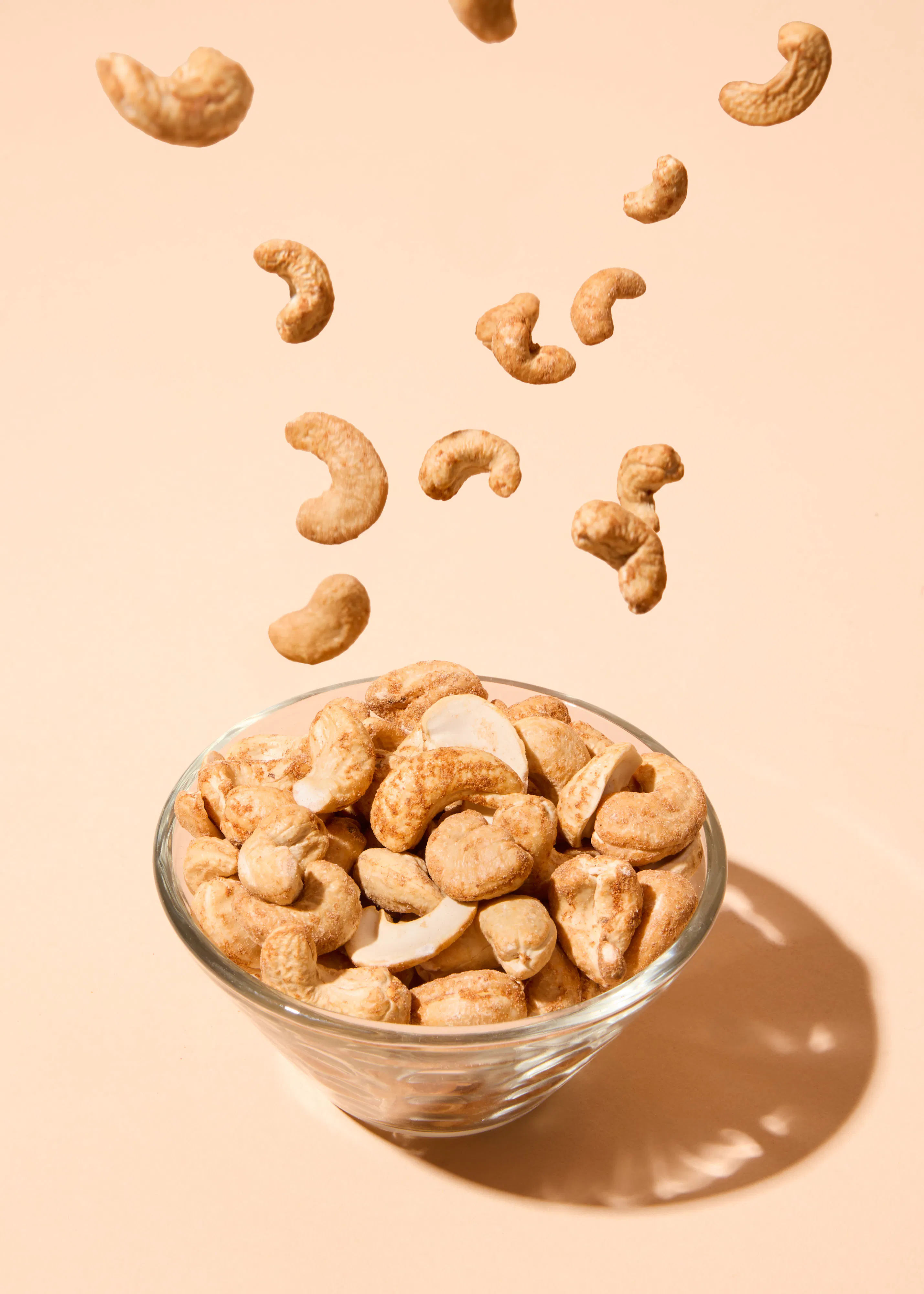 Chiliset cashewpähkinät ilman aromivahventeita 500 g