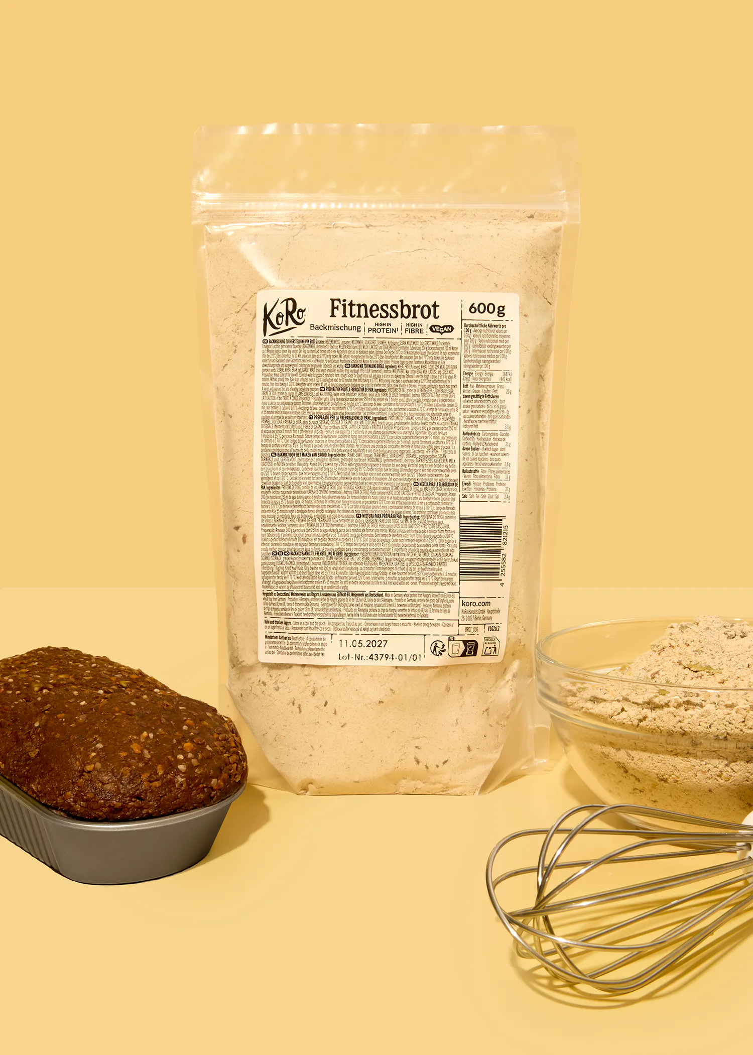 Fitness-leipä leivontasekoitus | 600 g
