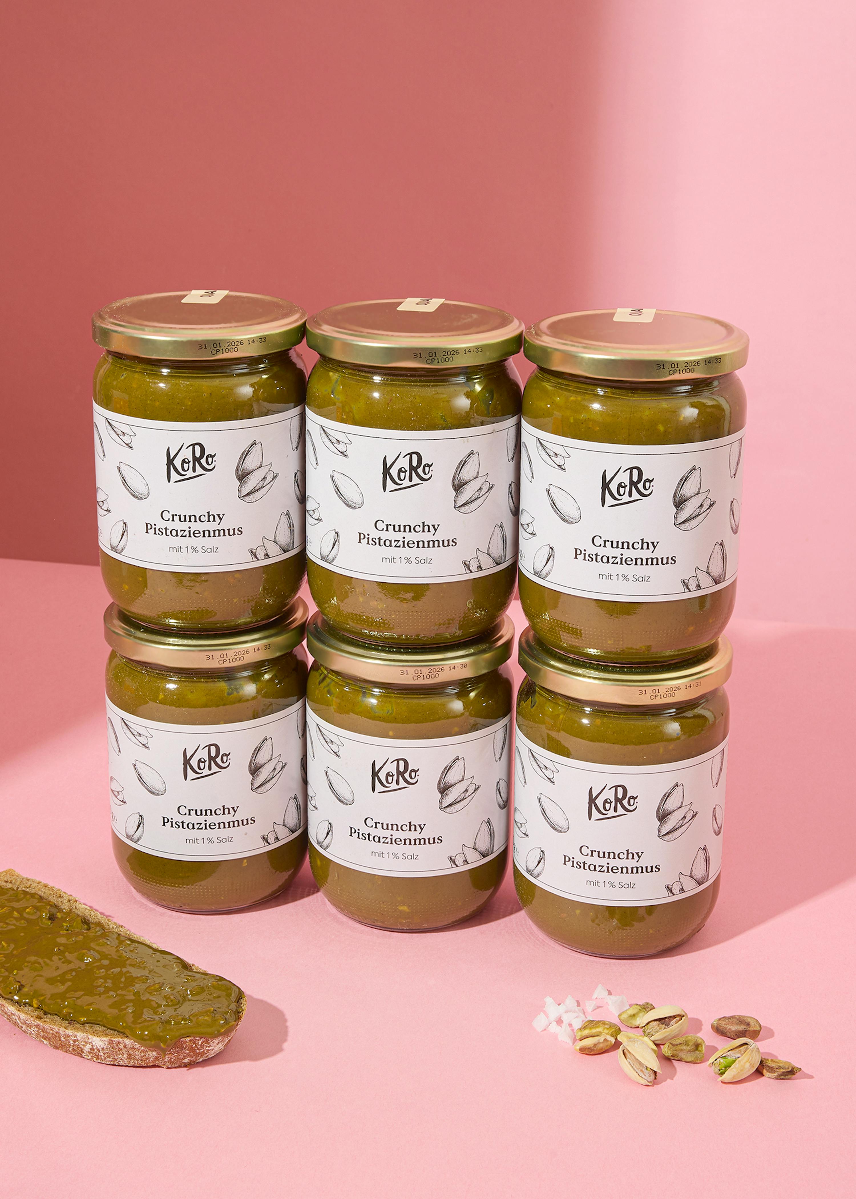 4255582810677 - Crunchy Pistazienmus mit 1 % Salz 6 x 500 g