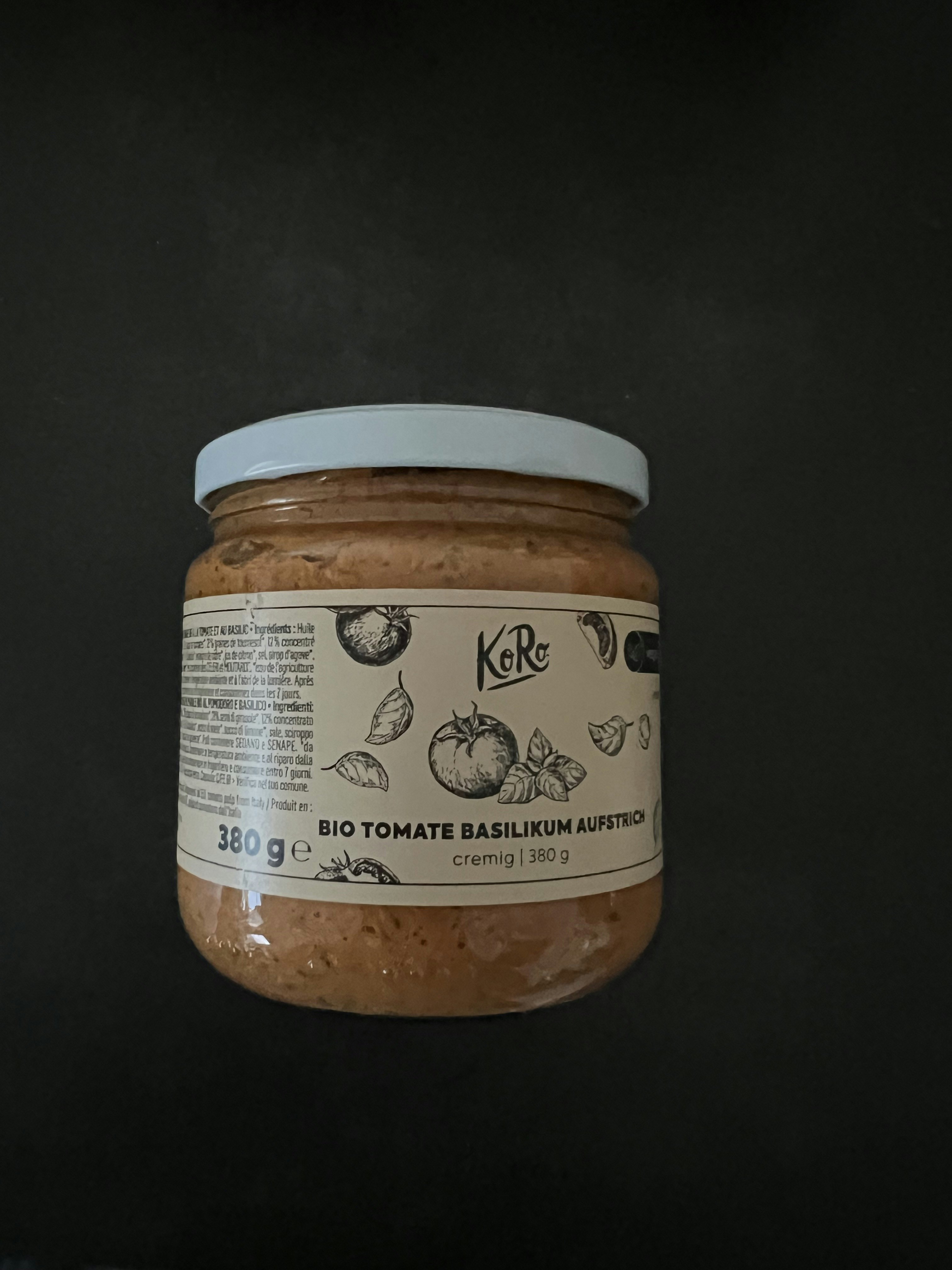 Bio Tomate Basilikum Aufstrich kaufen | KoRo Bio Tomate Basilikum Aufstrich kaufen | KoRo