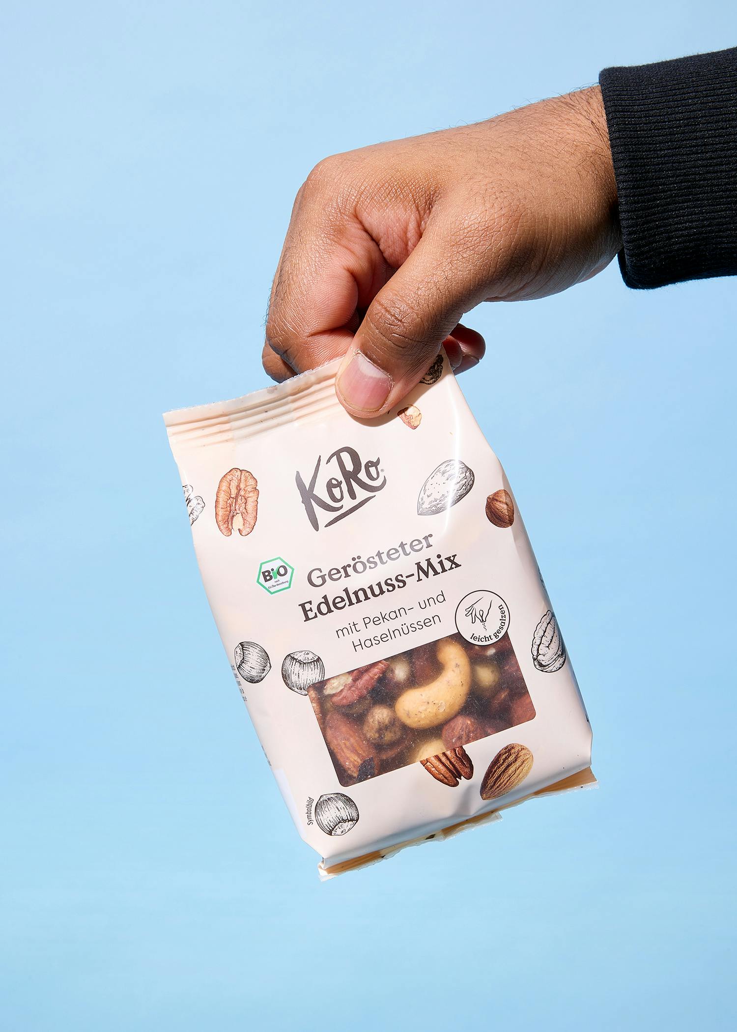 4255582815498 - Gerösteter Bio Edelnuss-Mix mit Pekan- und Haselnüssen 160 g 4255582815498 - Gerösteter Bio Edelnuss-Mix mit Pekan- und Haselnüssen 160 g