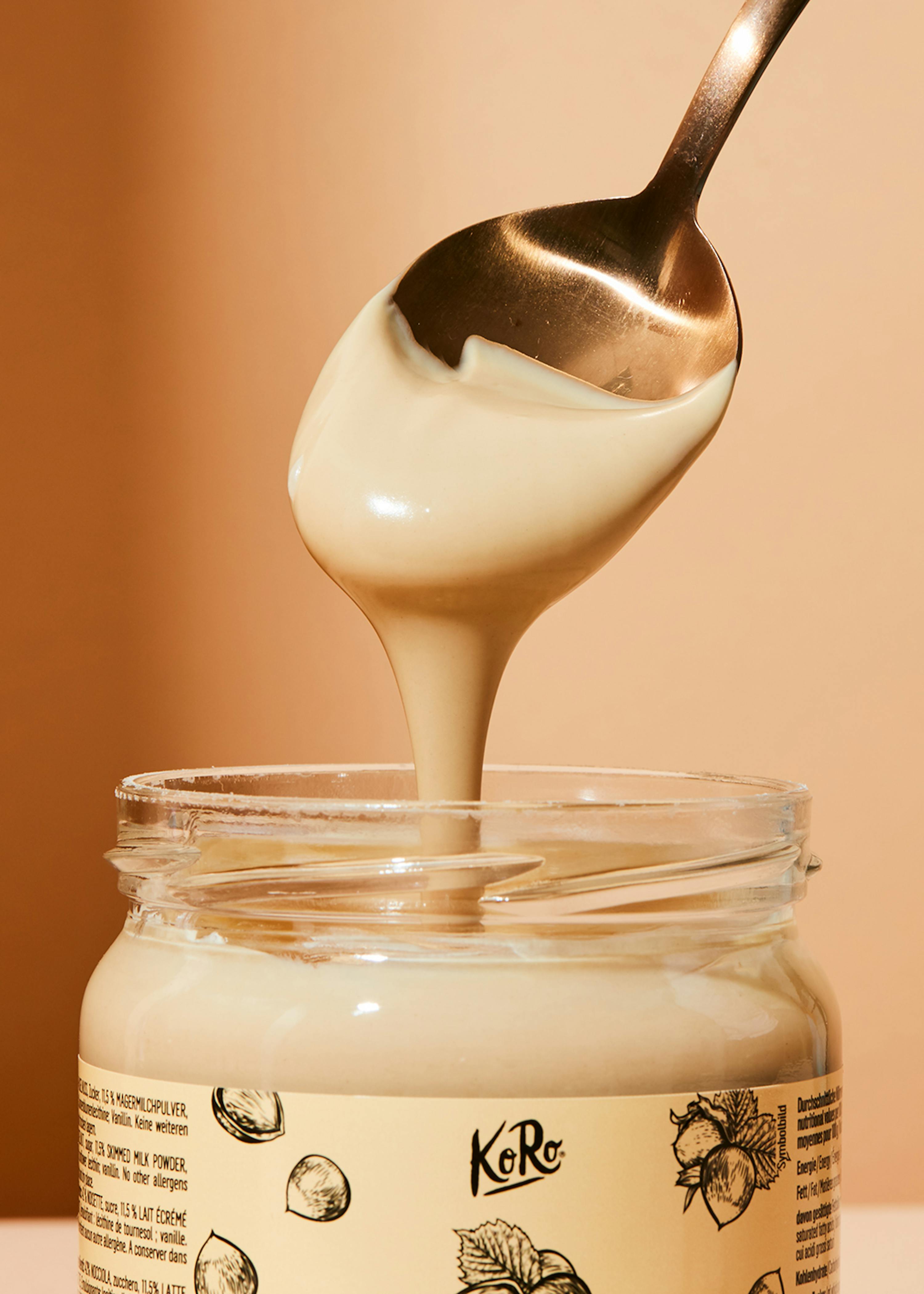 Crème de noisettes au lait 400 g - Sans huile de palme