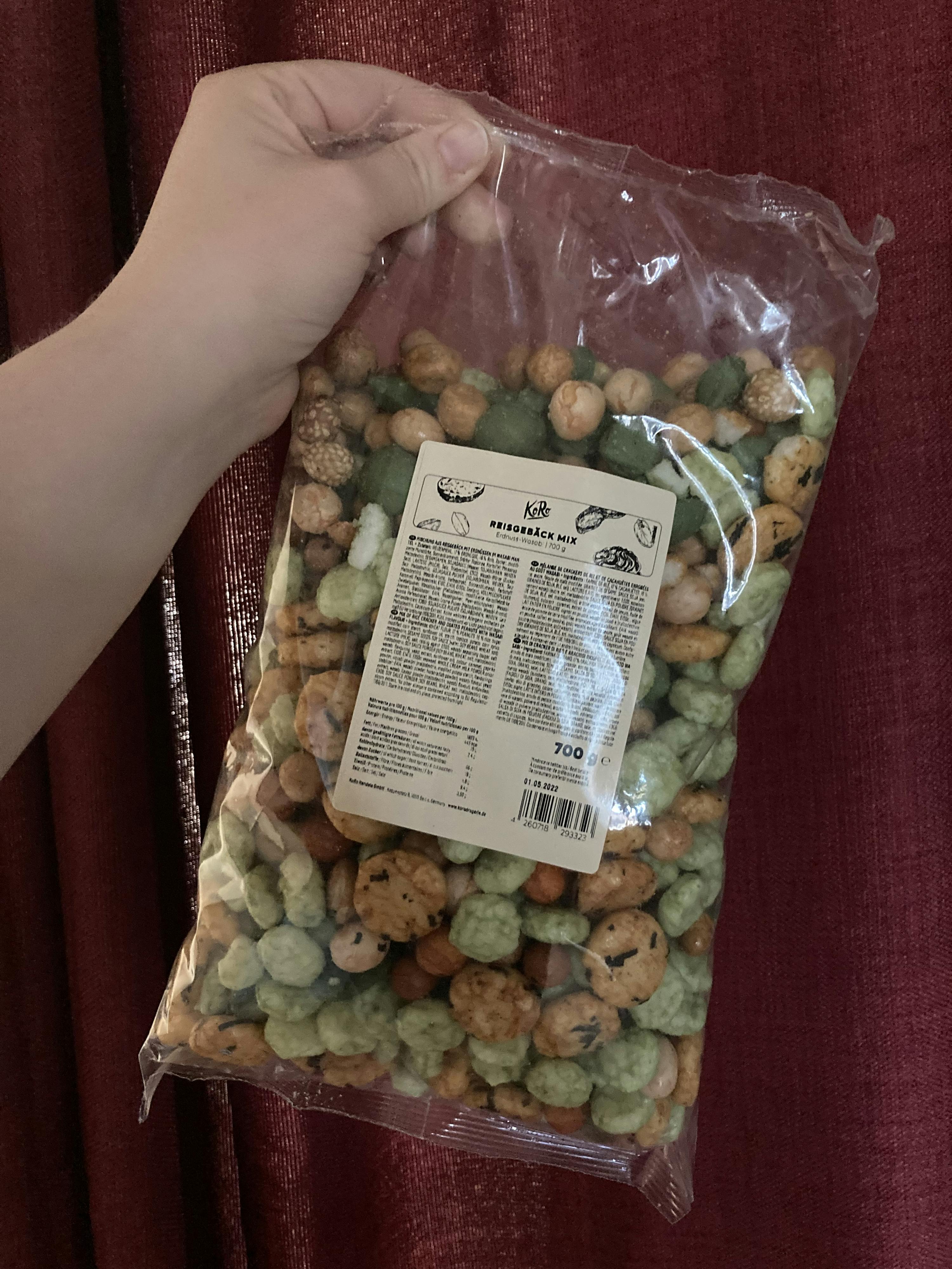 Reisgebäck Mix ErdnussWasabi kaufen KoRo Germany